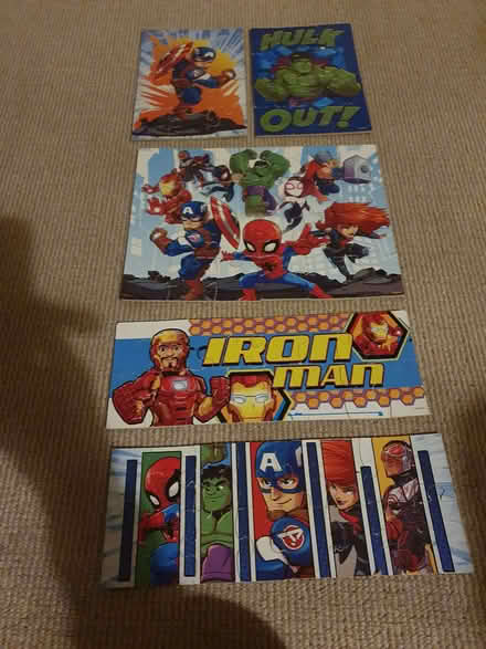 Photo of free Marvel or Avengers jigsaws for small kids (Chesham HP5) #1