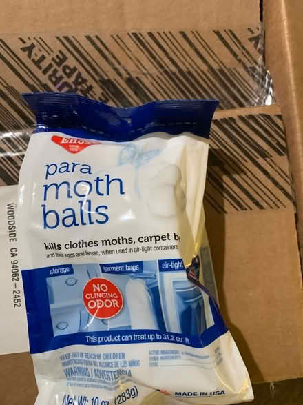 Photo of free Moth balls (Woodside near Town) #1