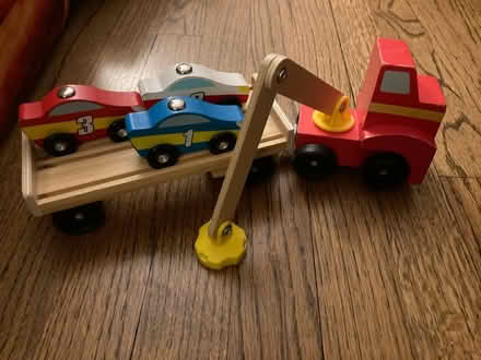 Photo of free Magnetic tow truck and cars (Loh Park in Tarrytown) #2