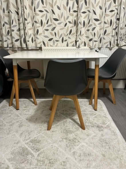 Photo of free Dining set with 3 chairs (Battersea SW11) #1