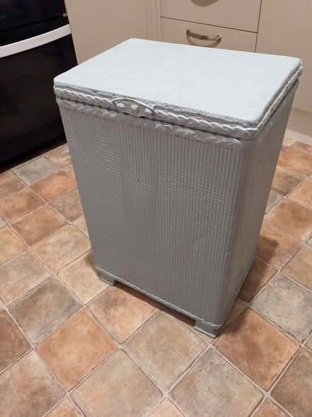 Photo of free Lloyd Loom laundry basket (Chelsham CR6) #1