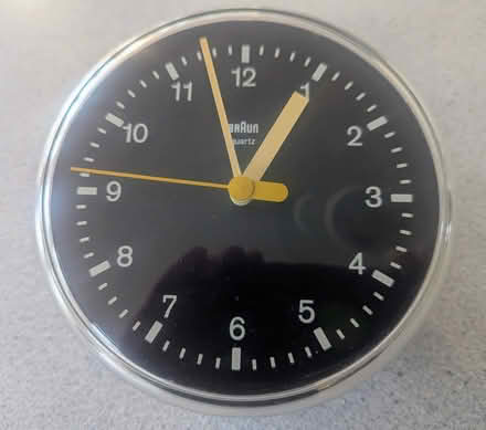 Photo of free Modern Analogue Wall Clock -Braun (McKellar Park) #1