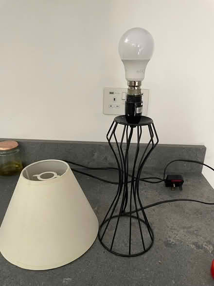 Photo of free Table/bedside lamp (Chiswick) #1