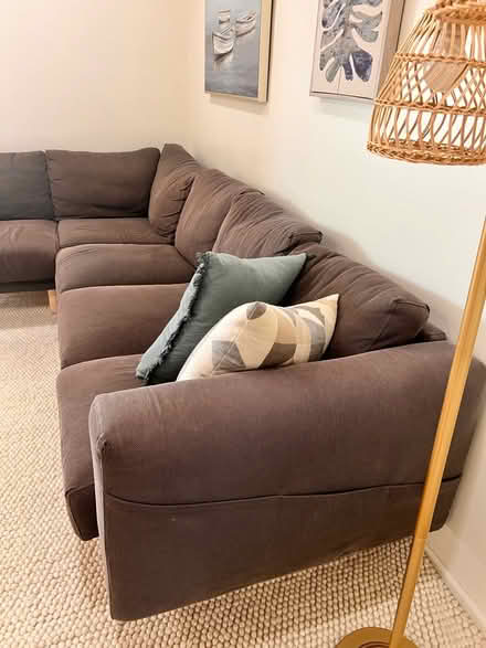 Photo of free Sectional Sofa - Great Condition (Raritan) #2