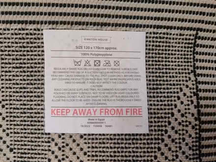 Photo of free Polypropylene Rug (Lindfield) #2