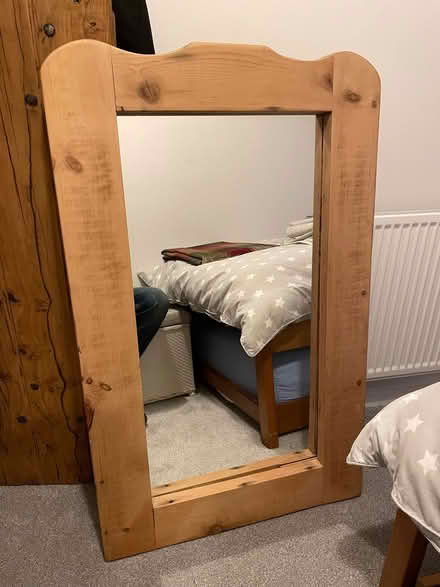Photo of free Large rustic mirror (Codicote SG4) #1