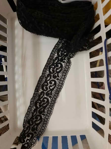 Photo of free Black sewing trim lace (HA3) #1