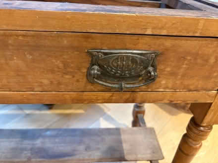 Photo of free Side table with drawer (Southfields) #3