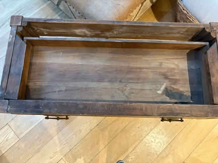 Photo of free Side table with drawer (Southfields) #4