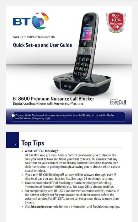 Photo of free Set of 3 landline phones (Howle TF9) #1