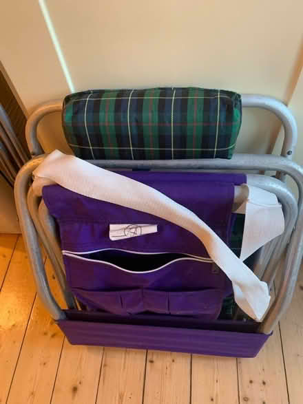 Photo of free 2 outdoor chairs. (Trowbridge BA14) #2