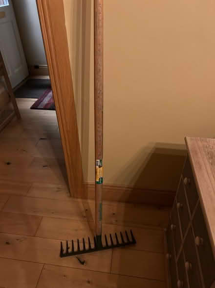 Photo of free Steel garden rake (Kilkenny city) #3