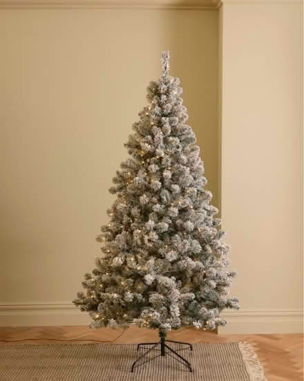 Photo of free M&S Snowy 7ft Pre-Lit Christmas Tree (Rawmarsh S62) #1