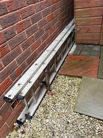 Photo of free Long extending aluminium ladders (Oakwood DE21) #1