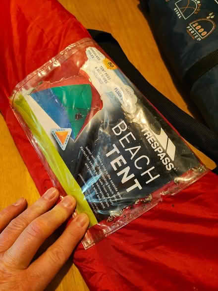 Photo of free Beach tent (Basildon) #1