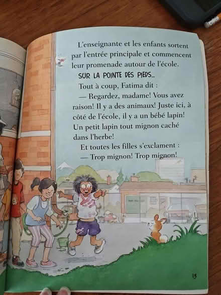 Photo of free Kids' French Book (Kitchener (Lancaster/Union)) #2