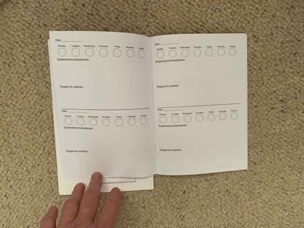 Photo of free Music practice record books (Newbury, Berkshire RG14) #3