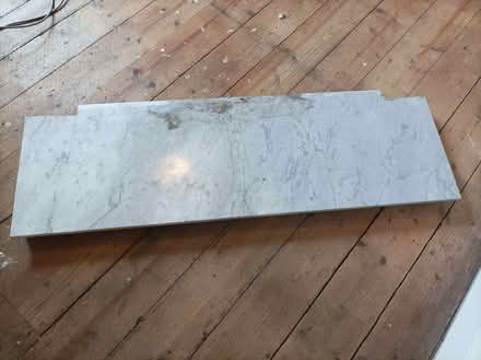 Photo of free Marble hearth (Broomlands DG2) #2