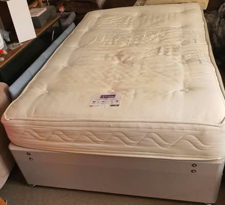 Photo of free Small Double Divan Bed Orthopedic (Lower Stondon SG16) #2