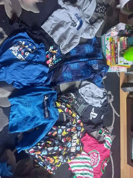 Photo of free Pyjamas size 8/9 7/8 9/1playstation pokemon Christmas sonic (Bulwell NG6) #1
