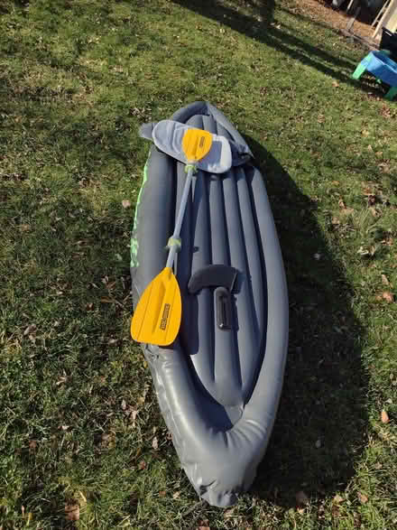 Photo of free Inflatable kayak (Downtown Fairhaven) #1