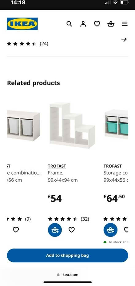 Photo of free Trofast ikea unit (Musgrave road S5) #2