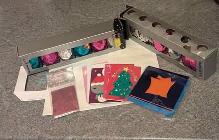 Photo of free Shiny Metallic Ribbon For Christmas Presents Etc (CT15) #1