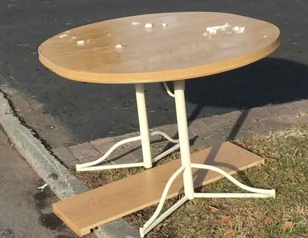 Photo of free Neighbour put out table with leaf (Central Park) #1