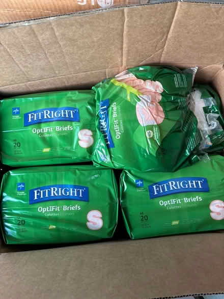 Photo of free Adult diapers - 3 cases (San Jose - Berryessa) #1