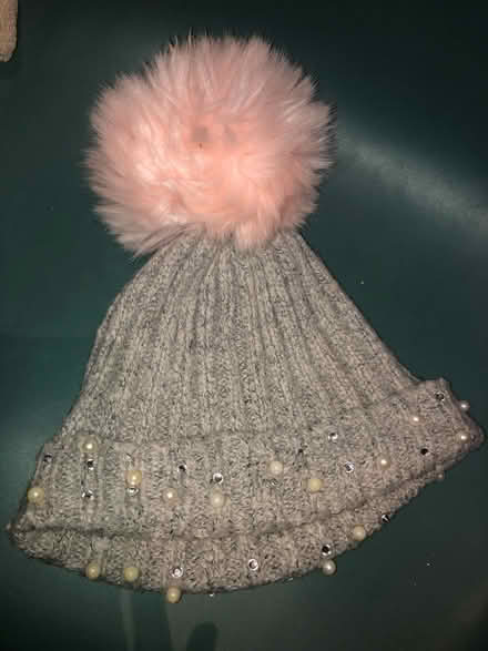 Photo of free George cosy grey bobble hat (E2 Bethnal Green) #1