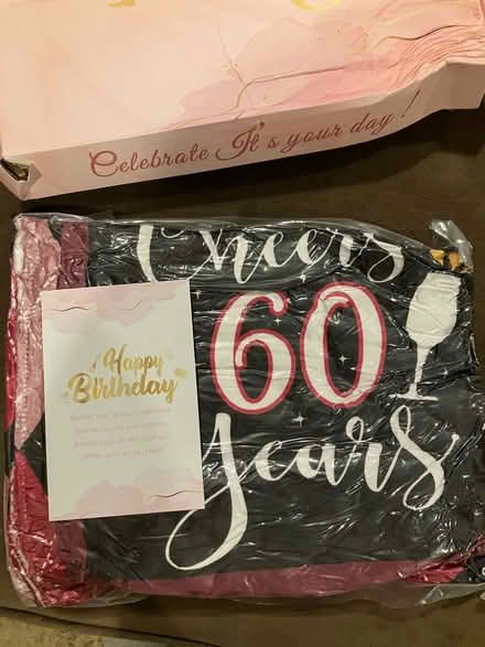 Photo of free 60th Birthday blanket (Bellevue) #3