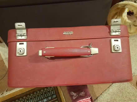 Photo of free Vintage Antler suitcase, red (Rochdale OL12) #2