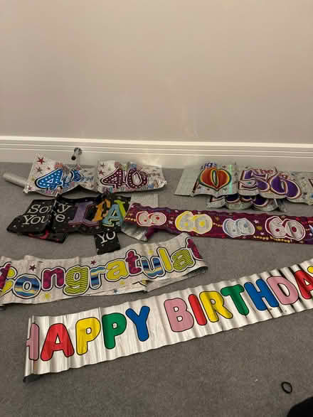 Photo of free Celebration banners (Aspley NG8) #1