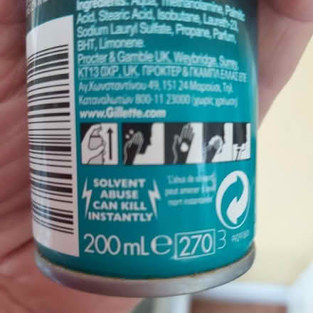 Photo of free Gillette shaving foam (Blackhall EH4) #2