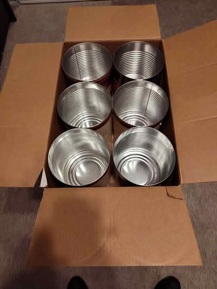 Photo of free Lot of 24: #10 cans (Carlsbad) #1