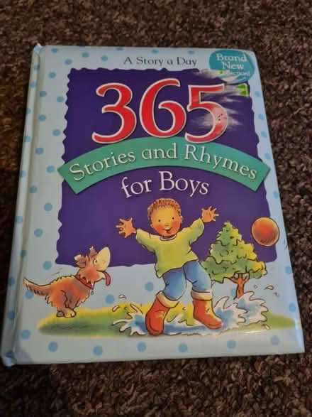 Photo of free 365 boys stories/rhymes book (NG15) #1