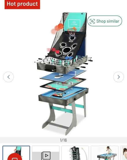 Photo of free 8 in 1 kids table (Bridgnorth WV16) #1