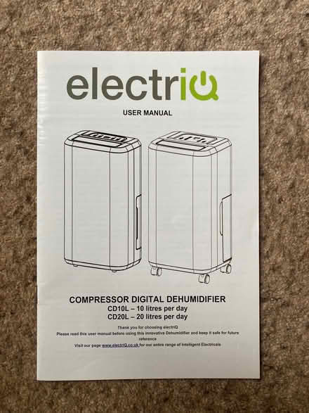 Photo of free Dehumidifier - NOT WORKING (Lamorbey DA15) #4