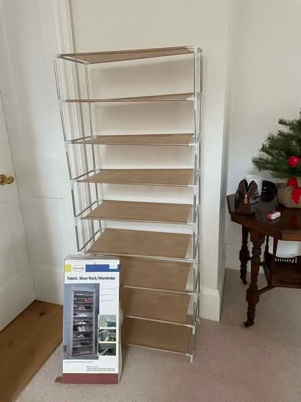 Photo of free Shoe rack (Bakewell DE45) #1