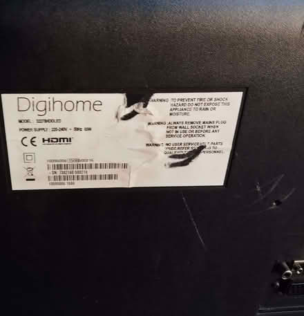 Photo of free Digihome flat screen tv (Hawk Green SK6) #3