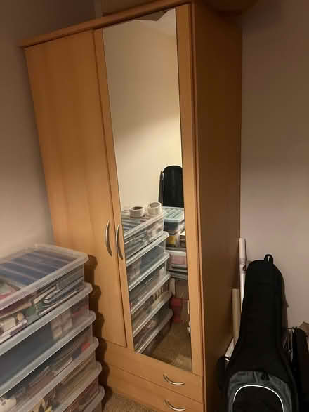Photo of free Large wardrobe with mirror (Oakwood DE21) #1