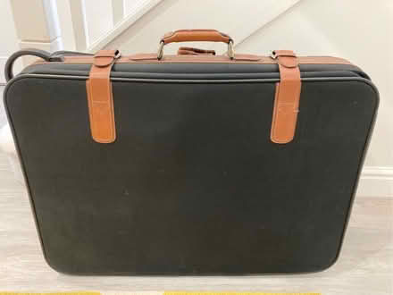 Photo of free Old large Antler suitcase - black canvas (Denny Bottom TN4) #1