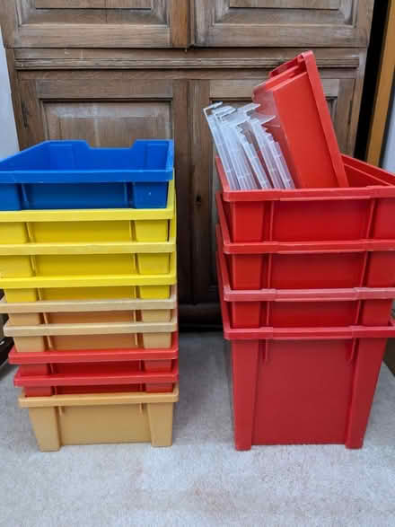 Photo of free Strong plastic boxes (Belper DE56) #1