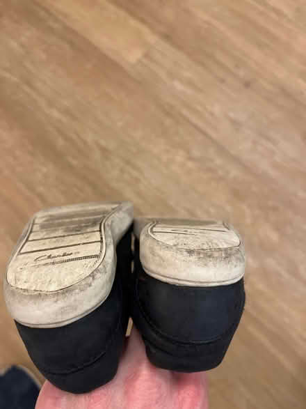 Photo of free Clark’s Navy shoes size 9.5 F (RG1) #3
