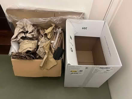 Photo of free Moving boxes and packing wrap paper (Caledonian Road, Islington N1) #1