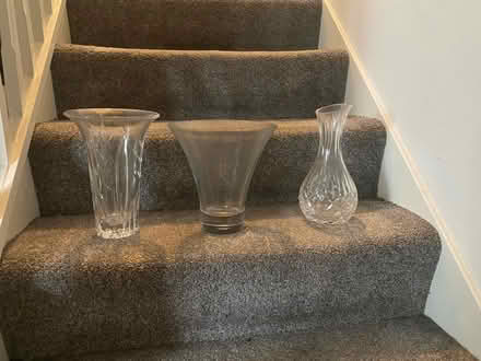 Photo of free Crystal Vases (Watford WD25) #1