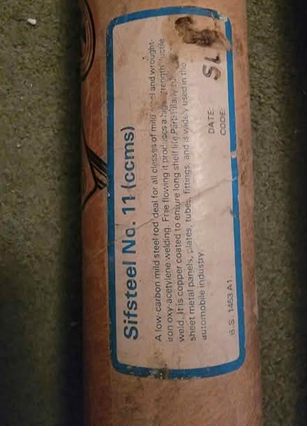 Photo of free Oxy acetylene Welding Wire (Isleworth TW7) #1