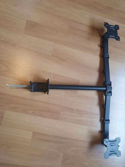 Photo of free Desktop clamp dual monitor vesa mount (Colchester CO1) #1