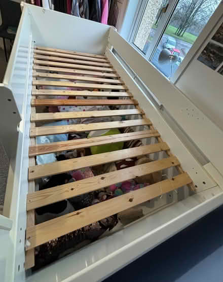 Photo of free Mid sleeper single bed frame (Halfway G72) #1