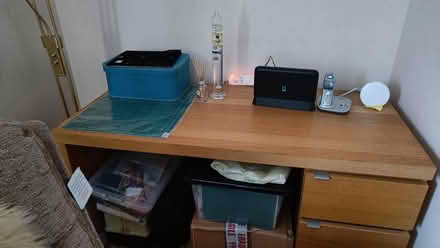 Photo of free IKEA desk (Woodside TF7) #1